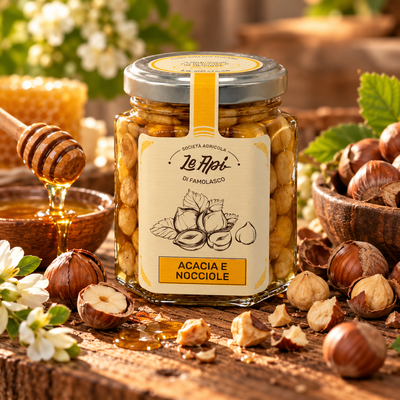 MIELE DI ACACIA E NOCCIOLE