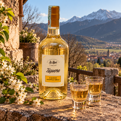 LIQUORE DI GRAPPA AL MIELE